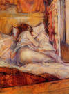 Le Lit (Olympia) de Toulouse-Lautrec (1898)